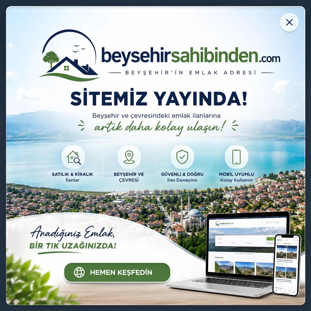 Beyşehir'in Emlak Adresi
